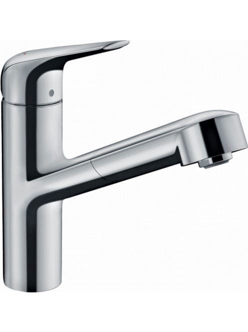 Hansgrohe Focus M42 EcoSmart konyhai csaptelep 150 kihúzható kifolyóval, króm 71865000