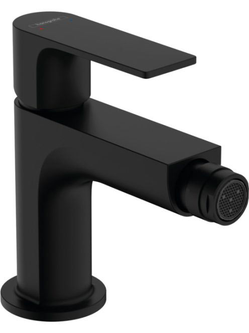 Hansgrohe Rebris E Egykaros bidécsaptelep fém automata lefolyógarnitúrával, matt fekete 72213670