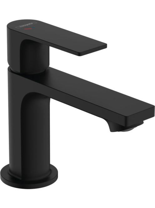 Hansgrohe Rebris E Hidegindítású egykaros mosdócsaptelep 80 EcoSmart+ funkcióval, automata lefolyógarnitúrával, matt fekete 72587670