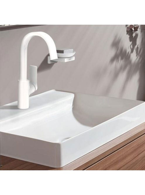 Hansgrohe Vivenis mosdócsaptelep 120, elforgatható kifolyóval, matt fehér 75032700