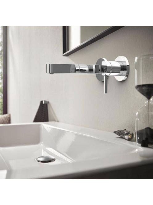 Hansgrohe Finoris egykaros falsík alatti mosdócsaptelep, 16,5 cm-es kifolyóval króm 76051000