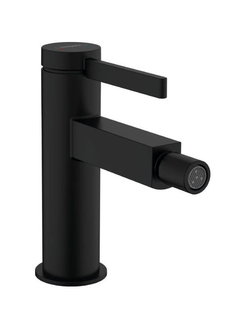 Hansgrohe Finoris egykaros bidécsaptelep push-open lefolyógarnitúrával matt fekete 76200670