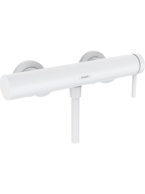 Hansgrohe Finoris egykaros zuhanycsaptelep falsíkon kívüli szereléshez matt fehér 76620700