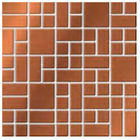 Valore Copper Glass 25 x 25 mozaik