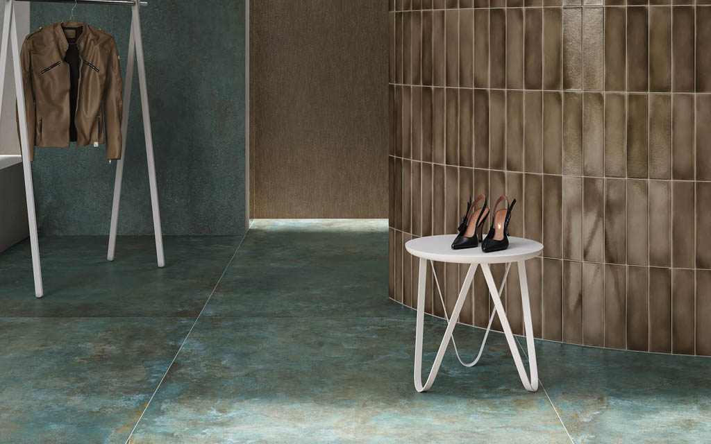 Iris Ceramica Théké Acciaio Kőhatású járólap