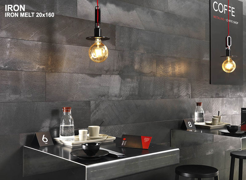 Italgraniti Metaline Konyhai burkolólap 