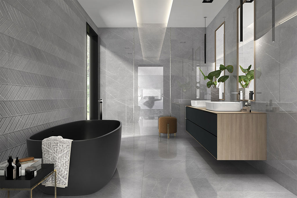 Keraben Inari Modern fürdőszoba | Csempék és Járólapok