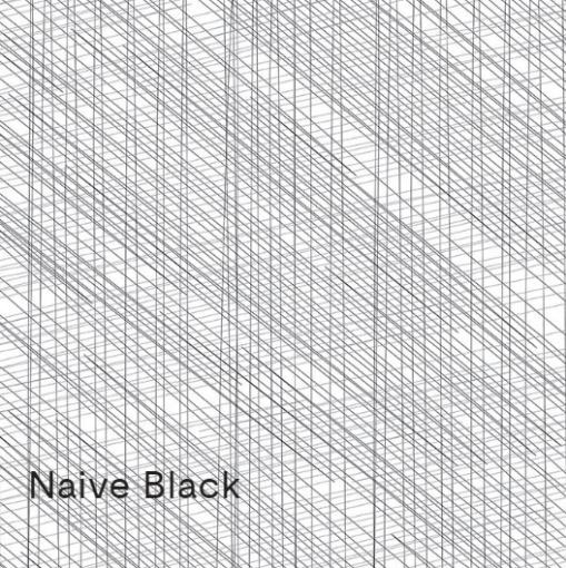 Kerlite Slimtech Naive Black falicsempe és padlólap 100x100 cm