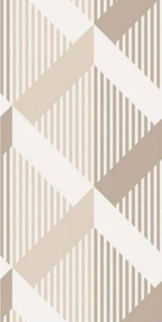 Kerlite Zero 3 Glam Tartan Beige dekorcsempe 50x100 cm