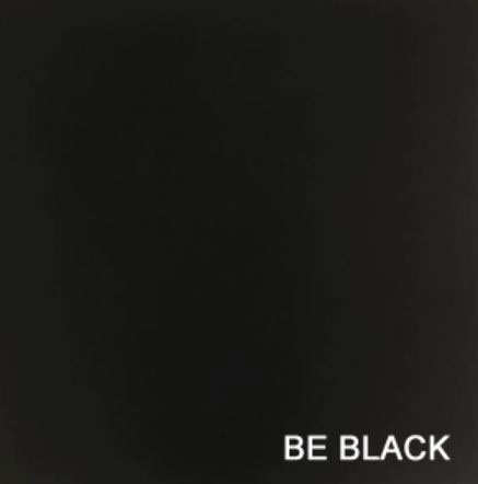 Kerlite Zero 3 Must Be Black padlólap 100x100 cm