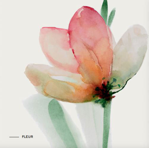 Kerlite Wonderwall Fleur dekorcsempe 50x100 cm