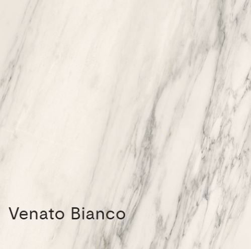 Kerlite Slimtech Delight Venato Bianco falicsempe és padlólap 120x120 cm