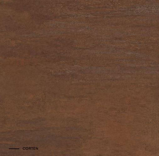 Kerlite Metal Corten falicsempe és padlólap 100x100 cm