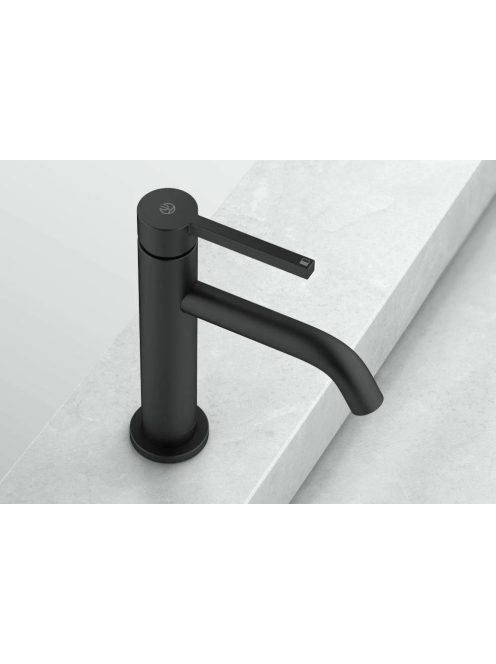 Kludi Nova Fonte Pura egykaros hidegindítású mosdócsaptelep ECO funckióval, matt fekete 202893915