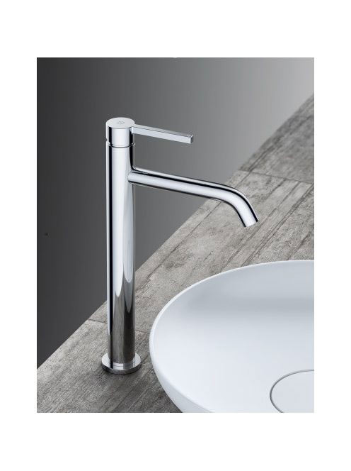 Kludi Nova Fonte egykaros magasított mosdócsaptelep leeresztőszelep nélkül, króm 202980515