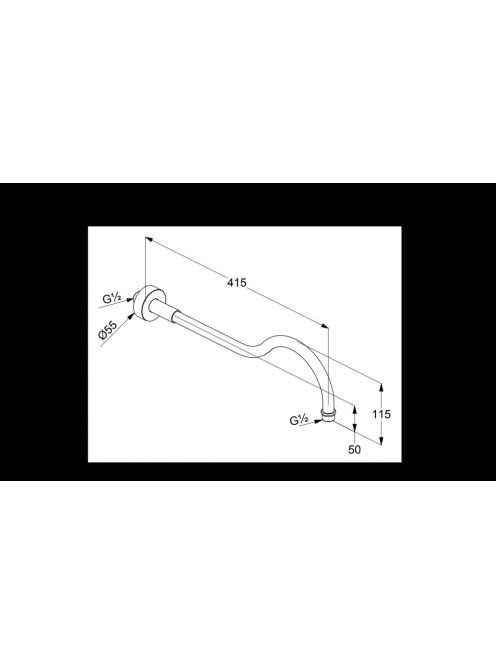 Kludi 1926 zuhanykar aranyozott 23 KT 2751445