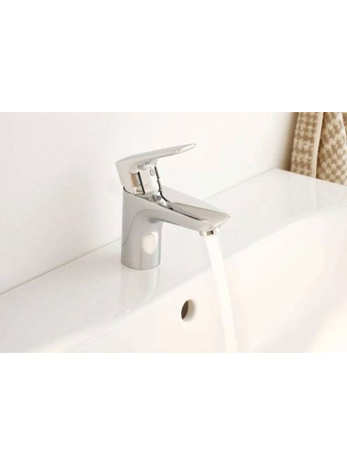 Kludi Pure&Solid 75 hidegindítású ECO mosdócsaptelep leeresztő nélkül, króm 343890575WR4