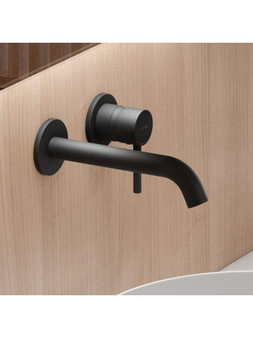 Kludi Bozz Falsík alatti mosdócsaptelep, matt fekete 382453976