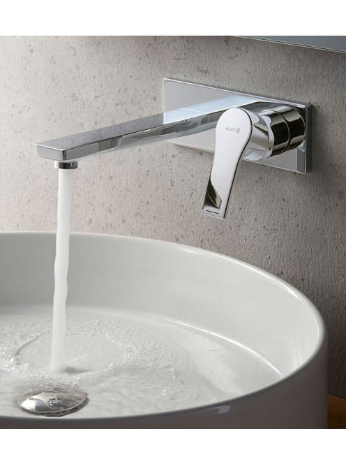 Kludi Zenta SL falra szerelhető mosdócsaptelep 180 mm-es kifolyóval, króm 482470565