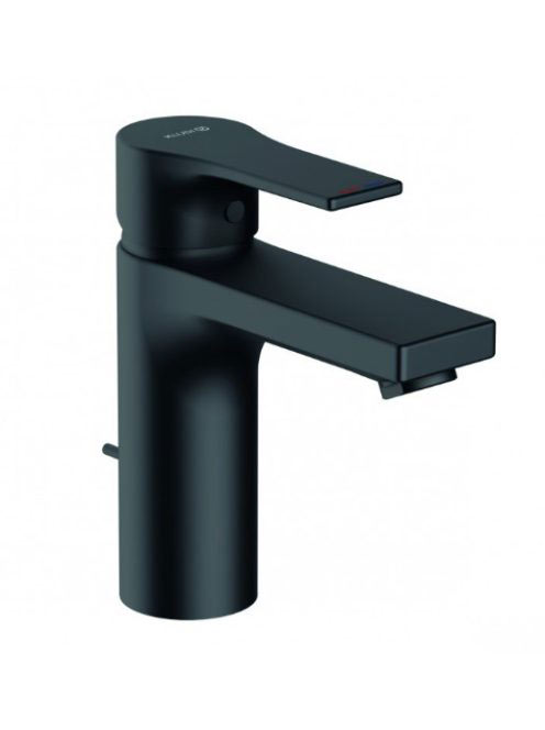 Kludi Zenta SL 100 egykaros mosdócsaptelep lefolyógarnitúrával, matt fekete 482903965