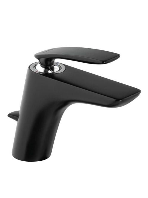 Kludi Balance egykaros matt fekete mosdócsaptelep, leeresztőszelep nélkül 520268775