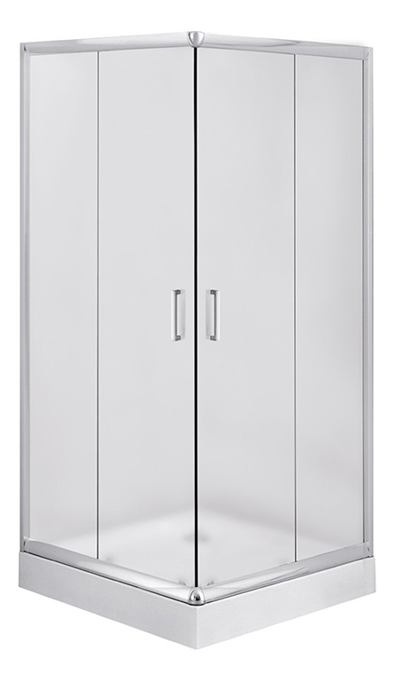 Deante Funkia szögletes zuhanykabin 80 cm, savmaratott üveg 