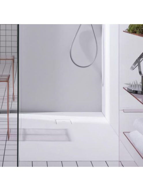 Laufen Solutions Marbond szögletes zuhanytálca 180x100 cm csúszásgátló felülettel, fehér H2144430000001