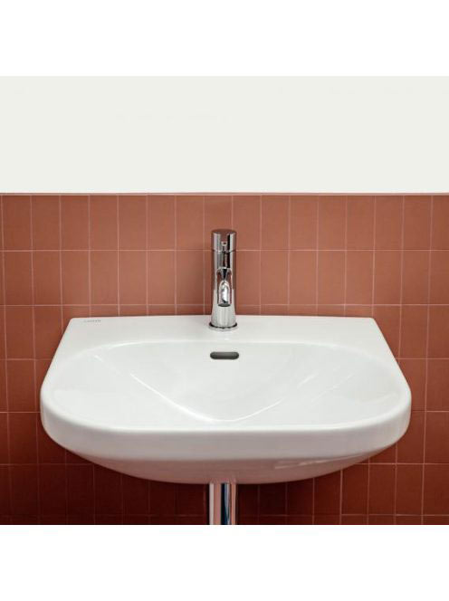 Laufen Lua kerámia mosdó 55x46 cm egy csaplyukkal és túlfolyóval, fehér H8110810001041