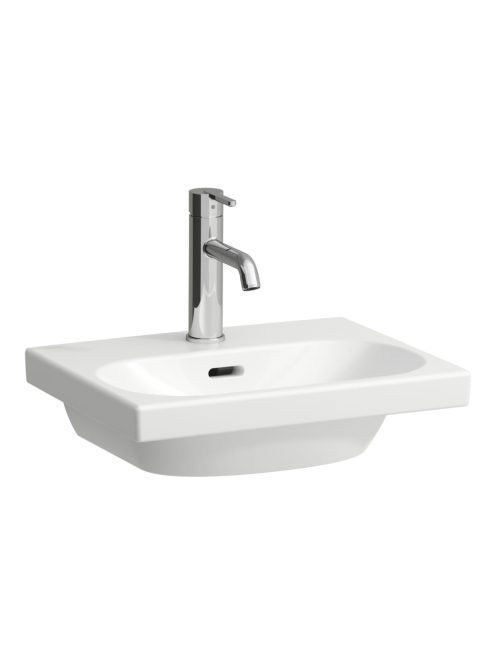 Laufen Lua kézmosó 45x35 csapfurattal és túlfolyóval H8150810001041