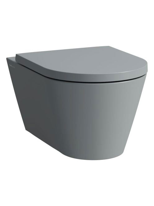 Laufen Kartell by Laufen fali WC csésze mélyöblítéssel, Rimless, matt grafit H8203377580001