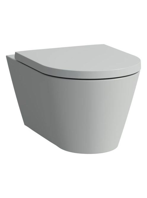 Laufen Kartell by Laufen fali WC csésze mélyöblítéssel, Rimless, matt szürke H8203377590001