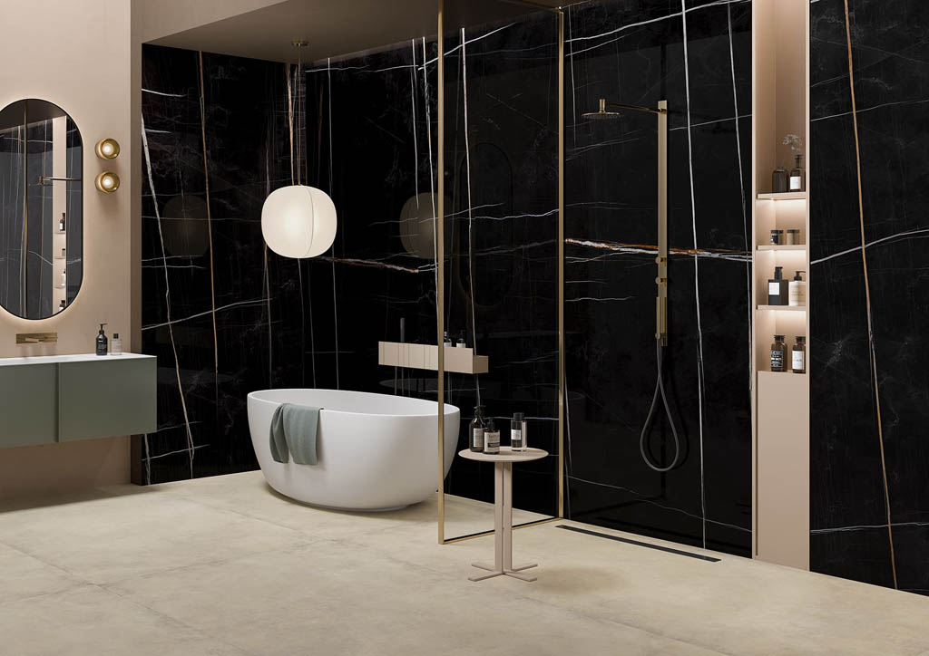 La Fabbrica Sahara Noir Csempe és Padlólap