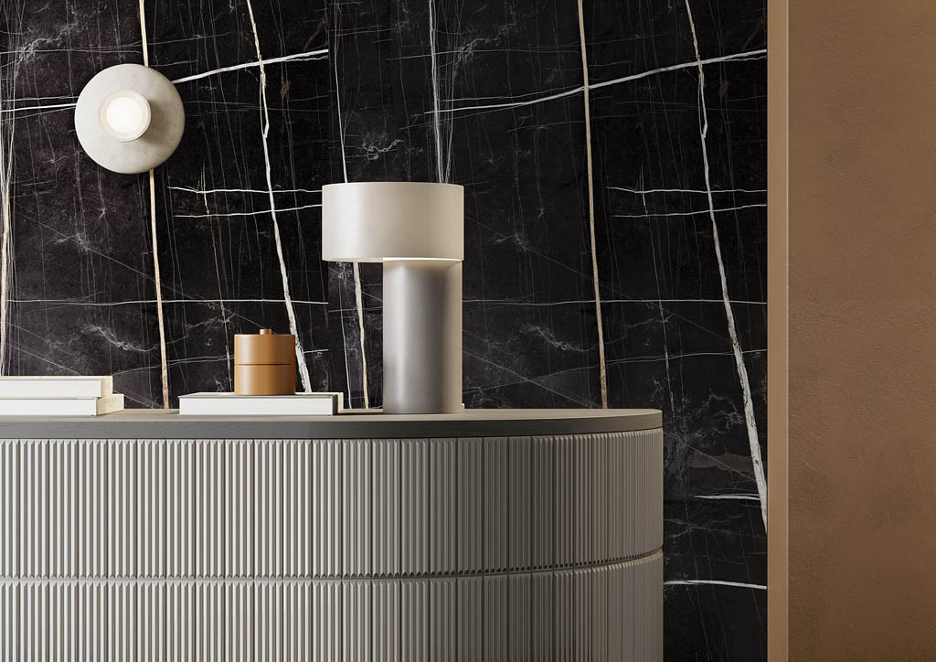 La Fabbrica Sahara Noir Csempe és Padlólap