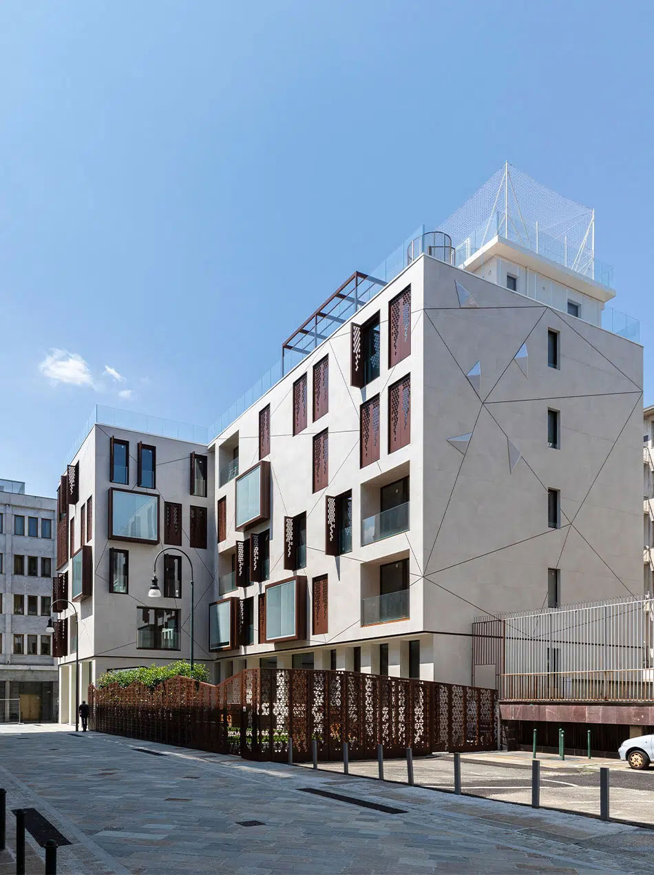 Laminam Calce Falburkolat | Csempék és Járólapok