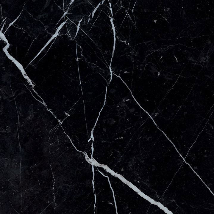 Lea Ceramiche Delight Marquina Nero falicsempe és padlólap 88x88 cm