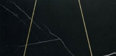 Lea Ceramiche Delight Lux Chic Marquina Nero dekorcsempe 30x60 cm