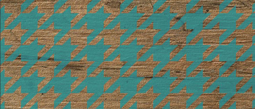 Lea Ceramiche Bio Recover Pied De Poule Blue padlódekor 20x90cm