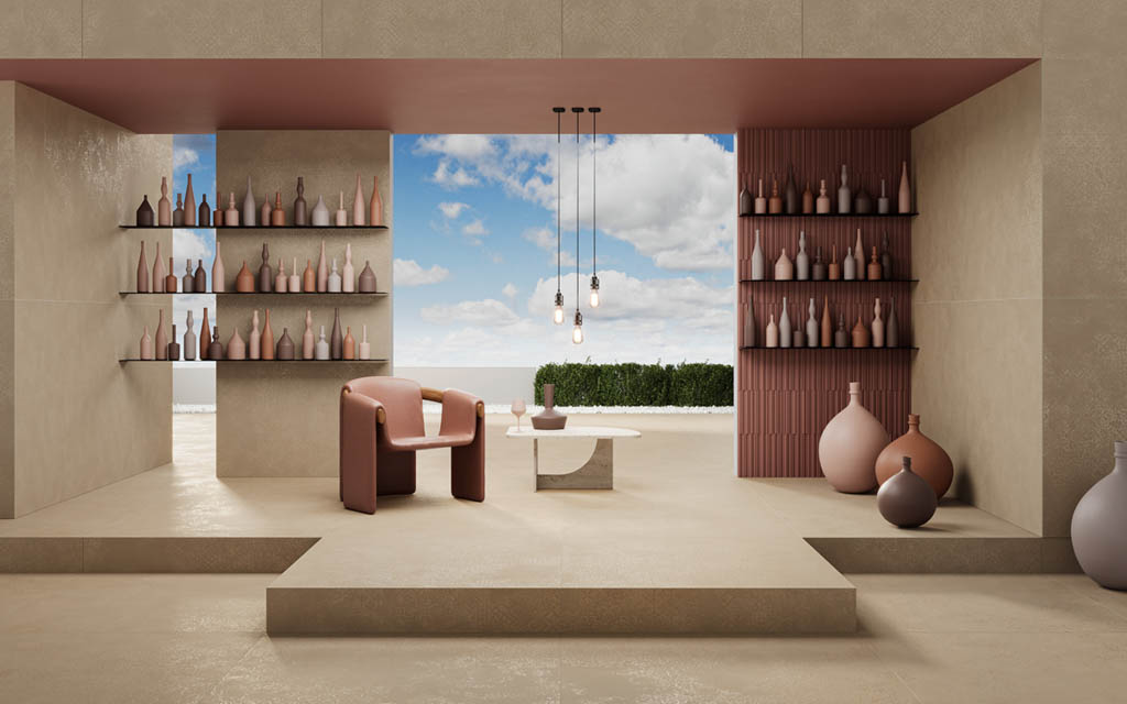 Leonardo Morgana Kőhatású járólap 