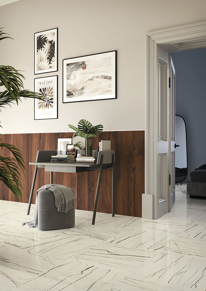 Settecento Ceramica Lichen Csempe és Padlólap