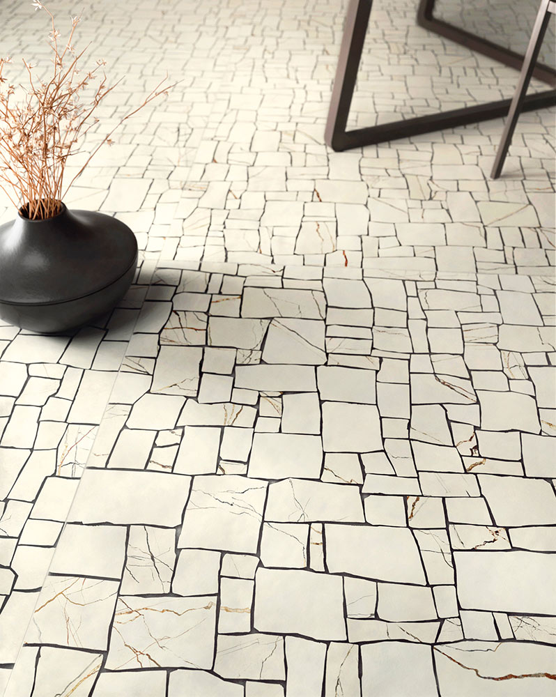 Settecento Ceramica Lichen Csempe és Padlólap