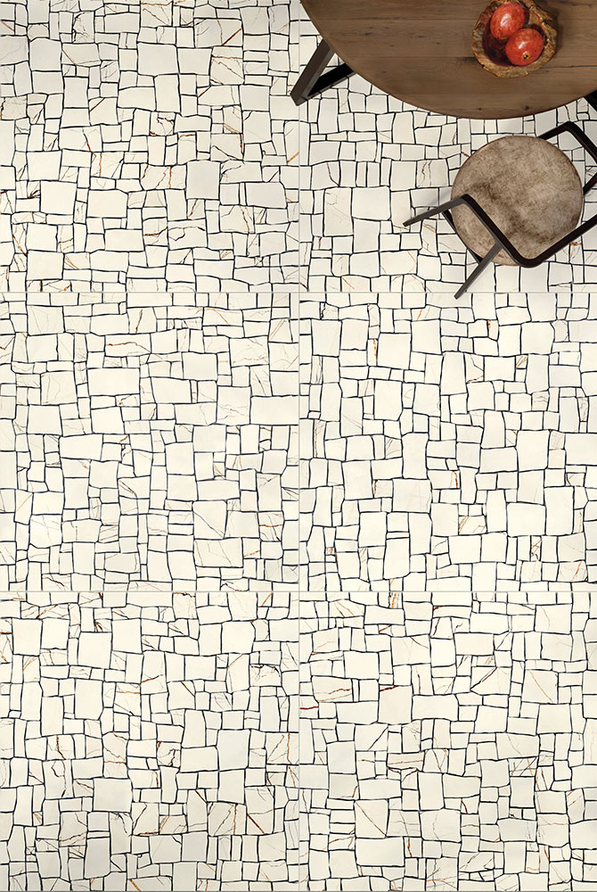 Settecento Ceramica Lichen Csempe és Padlólap