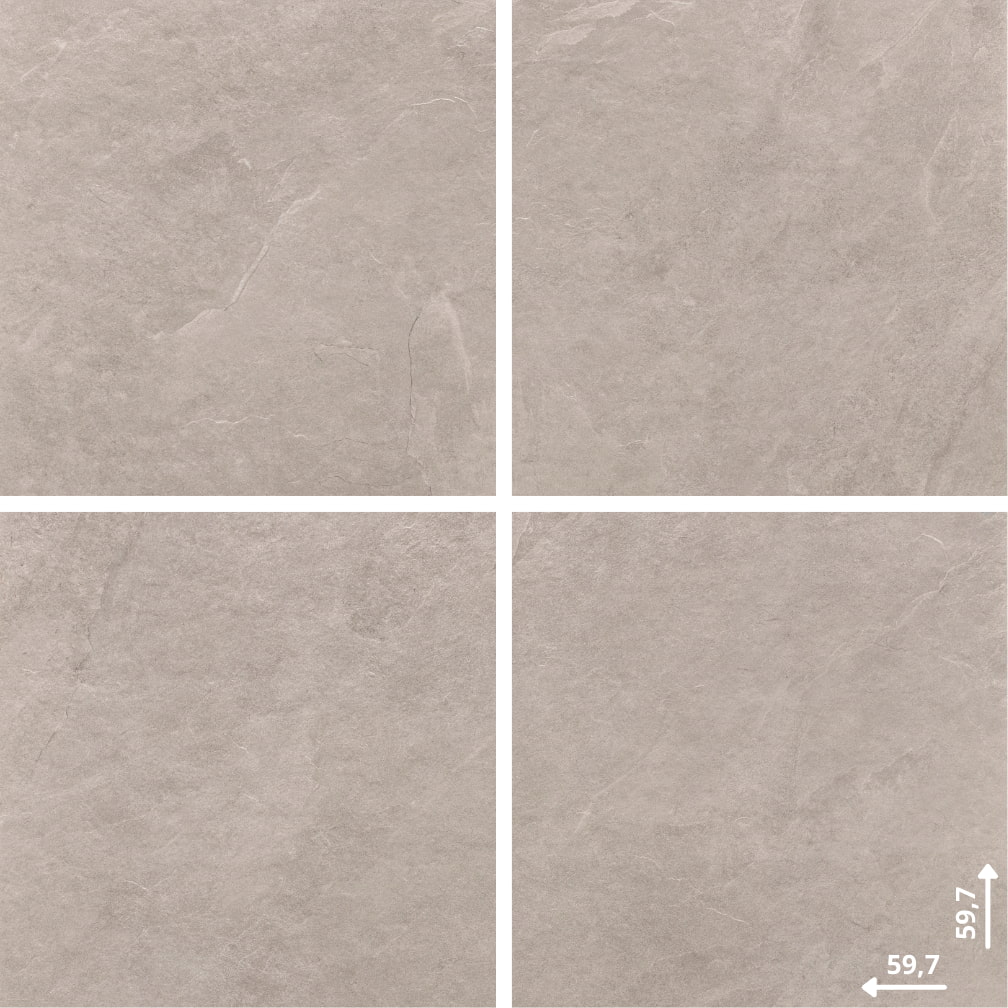 Ceramica Limone Ash Beige padlólap és falburkolat 59,7x59,7 cm