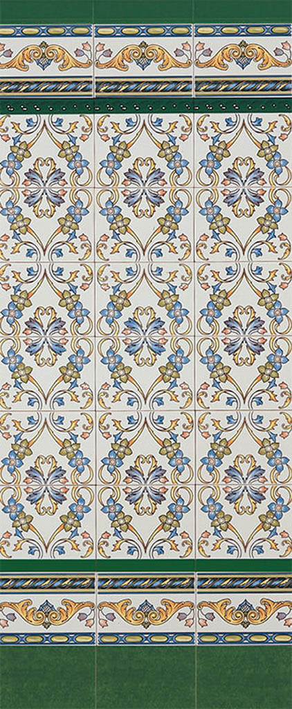 Mainzu Ceramica Al-Andalus Altea Csempe és Padlólap