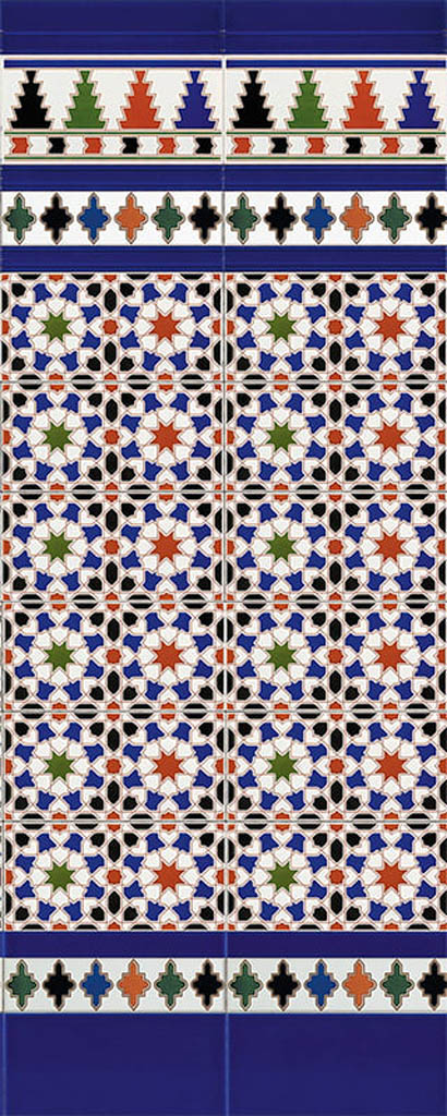 Mainzu Ceramica Arabesque Granada Y Córdoba Csempe és Padlólap