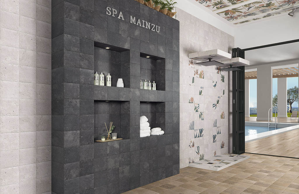 Mainzu Ceramica Bali Stones Csempe és Padlólap