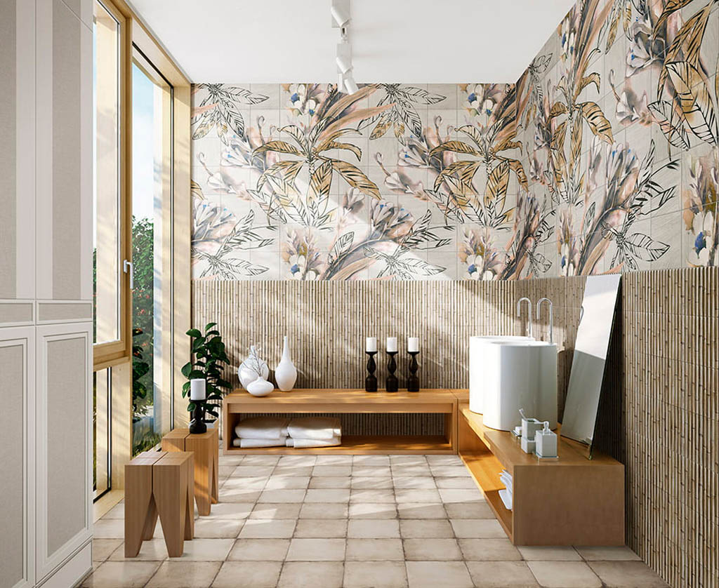 Mainzu Ceramica Bamboo Csempe és Padlólap