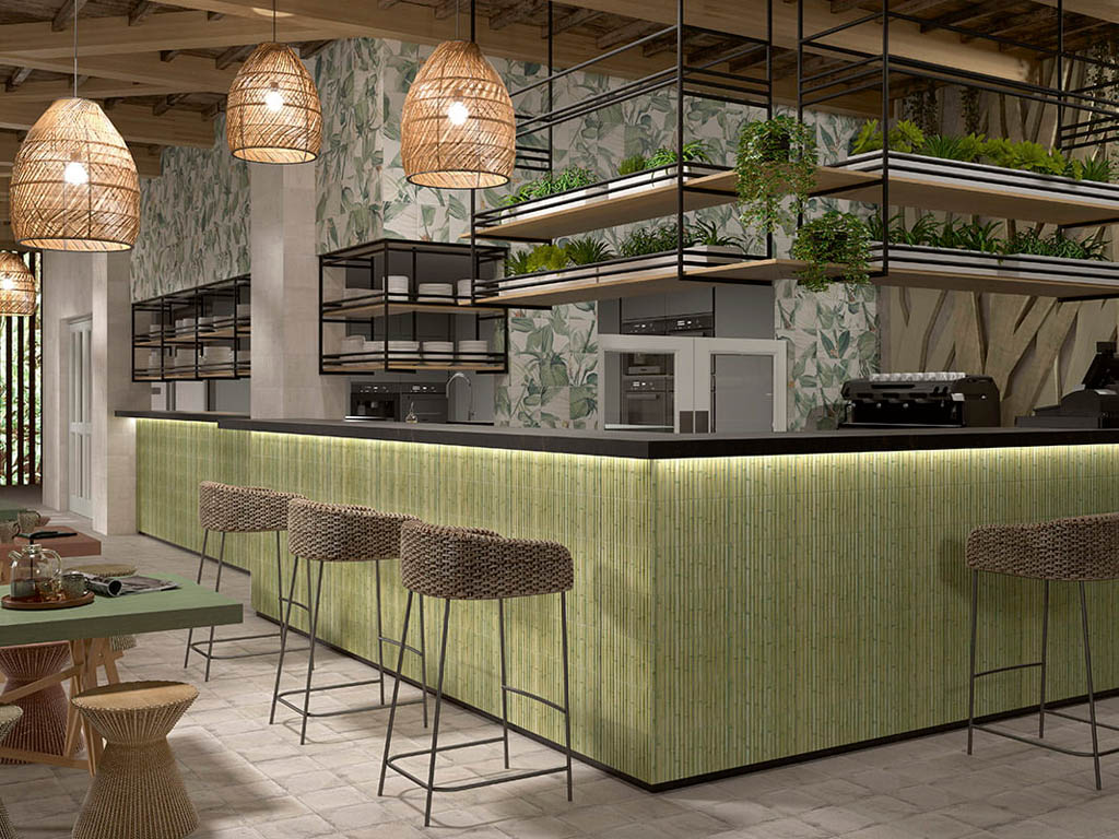 Mainzu Ceramica Bamboo Csempe és Padlólap