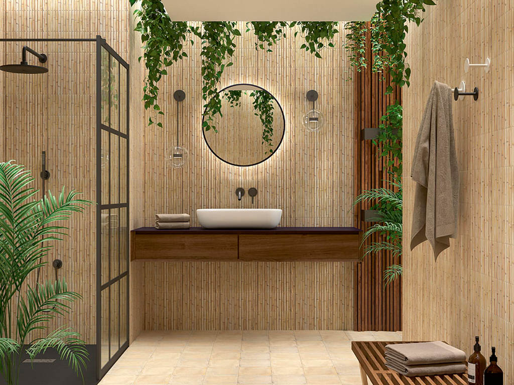 Mainzu Ceramica Bamboo Csempe és Padlólap