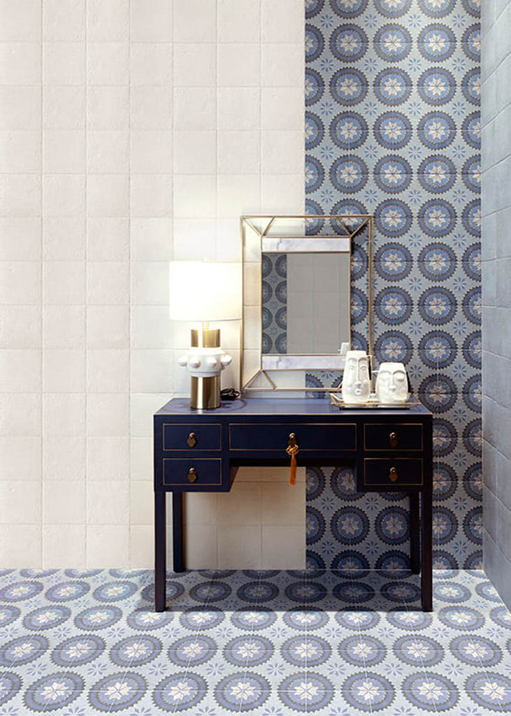 Mainzu Ceramica Blue Water Csempe és Padlólap