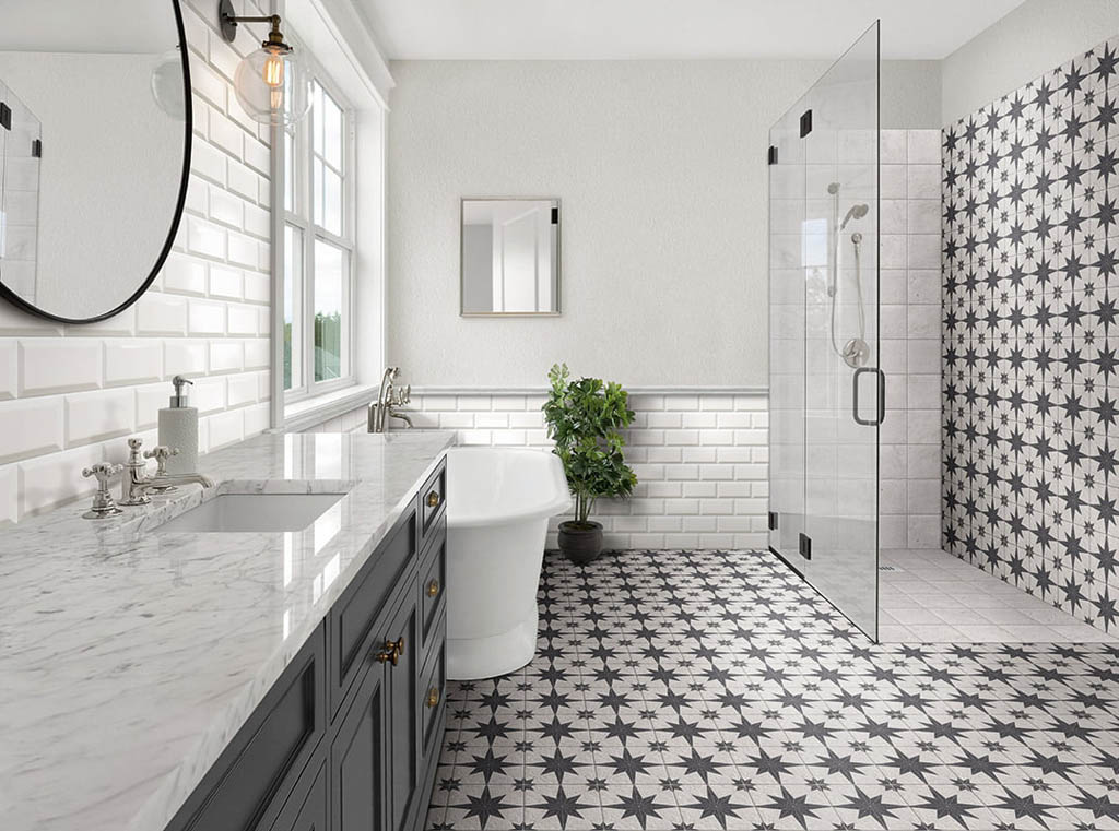 Mainzu Ceramica Compass Csempe és Padlólap